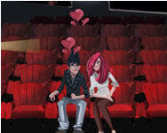 anime - Cinema lovers hidden kiss